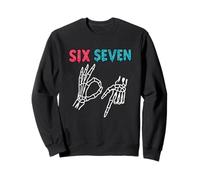 Divertido 67 Ice Cream Drip Meme Six Seven Gen Alpha Slang Sudadera