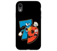 Divertido 7 8 9 Matemáticas Chiste Dibujos Animados Carcasa para iPhone XR