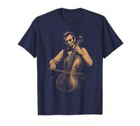 Divertido Abraham Lincoln Tocando Violonchelo Música clásica Violonchelo Camiseta