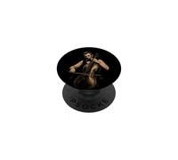 Divertido Abraham Lincoln Tocando Violonchelo Música clásica Violonchelo PopSockets PopGrip Adhesivo