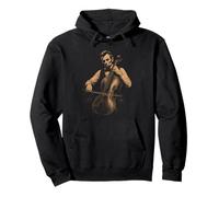 Divertido Abraham Lincoln Tocando Violonchelo Música clásica Violonchelo Sudadera con Capucha