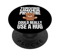 Divertido Abrazo De Teddy Peluche Presión Reducción Bear PopSockets PopGrip Adhesivo