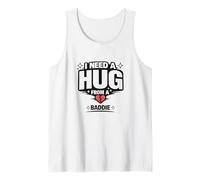 Divertido Abrazo De Un Meme Baddie Internet Meme Citas De Humor Camiseta sin Mangas