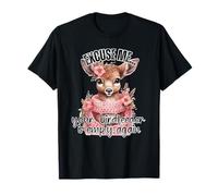 Divertido adorable ciervo floral comedero para pájaros vacía vida silvestre Camiseta