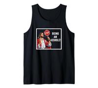 Divertido Adulto Jesucristo Stop God Be Nice Iglesia Cristiano Camiseta sin Mangas
