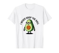 Divertido aguacate kawaii I Never Drop The Ball Camiseta
