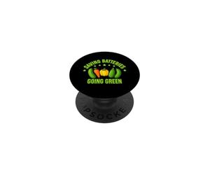 Divertido Ahorro de baterías volviéndose Verde Dicho PopSockets PopGrip Adhesivo