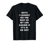 Divertido AI Humor Cita Inteligencia Artificial Cultura Tecnológica Camiseta