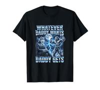 Divertido Alfa Lobo Meme Parpadea Si Me Quieres Bootleg Camiseta gráfica económica