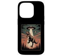 Divertido Alien Abduction OVNI Dinosaurio Broma Mujeres Hombres Sarcástico Carcasa para iPhone 14 Pro