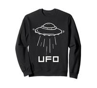 Divertido alienígena OVNI Universo Espacio Humor Regalo Hombres Mujeres Niños Sudadera