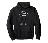 Divertido alienígena OVNI Universo Espacio Humor Regalo Hombres Mujeres Niños Sudadera con Capucha