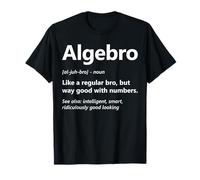Divertido Amante Álgebra Definición Algebro Matemáticas Nerd Profesor Camiseta