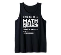 Divertido Amante de las Matemáticas Nerd STEM Algebra Camiseta sin Mangas
