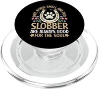 Divertido Amante de los Animales de Granja con Olor a Tierra y babosas de Perro PopSockets PopGrip para MagSafe