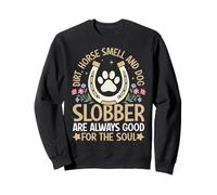 Divertido Amante de los Animales de Granja con Olor a Tierra y babosas de Perro Sudadera