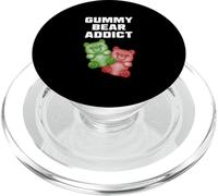 Divertido Amante de los Dulces Adictos al Oso de Goma PopSockets PopGrip para MagSafe