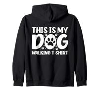 Divertido Amante de los Perros Mascota Perro Animal Este Es Mi Perro Sudadera con Capucha