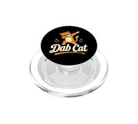 Divertido Amante del Gato Bailando Dab PopSockets PopGrip para MagSafe