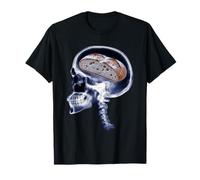 Divertido Amante del Pan De Masa Madre Xray Cerebro Hornear Meme Camiseta