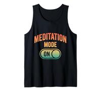 Divertido Amante Meditación Calma Mente Zen Humor Camiseta sin Mangas