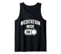 Divertido Amante Meditación Calma Mente Zen Humor Camiseta sin Mangas