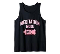 Divertido Amante Meditación Calma Mente Zen Humor Camiseta sin Mangas