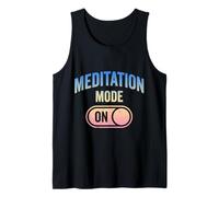 Divertido Amante Meditación Calma Mente Zen Humor Camiseta sin Mangas