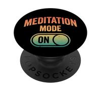 Divertido Amante Meditación Calma Mente Zen Humor PopSockets PopGrip Adhesivo