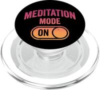 Divertido Amante Meditación Calma Mente Zen Humor PopSockets PopGrip para MagSafe