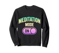 Divertido Amante Meditación Calma Mente Zen Humor Sudadera