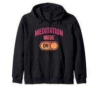 Divertido Amante Meditación Calma Mente Zen Humor Sudadera con Capucha
