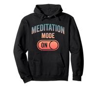 Divertido Amante Meditación Calma Mente Zen Humor Sudadera con Capucha