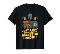 Divertido Amateur Radio Amante Boy Retro CB Equipo Camiseta