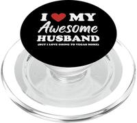 Divertido Amo a mi Esposo Impresionante Pero me Encanta IR a Las Vegas Más PopSockets PopGrip para MagSafe