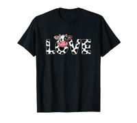 Divertido Amor Diciendo con Cabeza De Vaca Sarcástico Camiseta