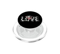 Divertido Amor Diciendo con Cabeza De Vaca Sarcástico PopSockets PopGrip para MagSafe
