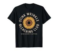 Divertido Anal Blanqueamiento Ano, Arrugas Hedor Blanqueamiento Club Camiseta