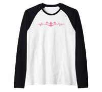 Divertido Animadora Arte Niñas Mujeres Animadoras Amantes Animadoras Camiseta Manga Raglan