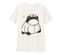 Divertido Animal de enfermería Grumpy Frog Medical Healthcare Camiseta Premium