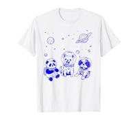 Divertido Animal in Space Shirt Kids Boys Girls Camiseta