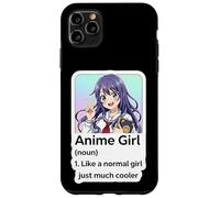 Divertido Anime Chica Definición como Normal Solo Mucho Más Fresco Arte Carcasa para iPhone 11 Pro MAX