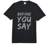 Divertido Antes de Decir Mensajes de Texto Divertidos Citas Divertidas de Humor Comfort Colors Adult Heavyweight T-Shirt