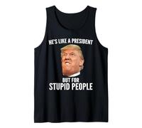 Divertido Anti Donald Trump Camiseta sin Mangas