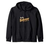 Divertido Apicultor Diciendo Que si te corro Corre Humor Sudadera con Capucha