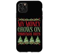 Divertido árbol de Navidad. Chiste del Agricultor Carcasa para iPhone 11 Pro MAX