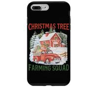 Divertido árbol de Navidad. Chiste del Agricultor Carcasa para iPhone 7 Plus/8 Plus