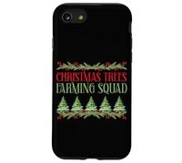 Divertido árbol de Navidad. Chiste del Agricultor Carcasa para iPhone SE (2020) / 7/8