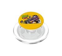 Divertido Arrastrar o Morir Hotrod Dragster Rat Rod Race Car Cartoon PopSockets PopGrip para MagSafe
