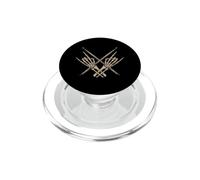 Divertido Arte de batería para Hombres y Mujeres, batería PopSockets PopGrip para MagSafe